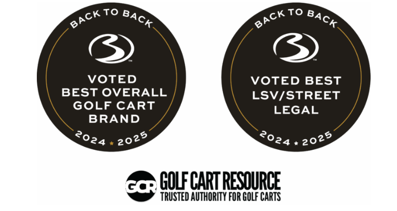 Bintelli Awards - Best Overall Golf Cart Brand & Best LSV Street Legal 2024-2025